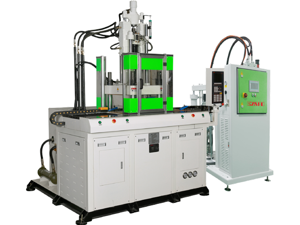 立式双滑板注塑机